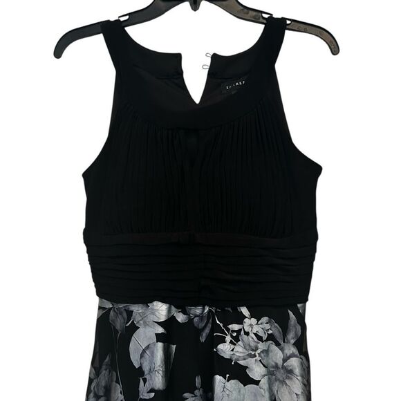 Scarlett Black Dress with Textured Design size 6, new with tags - Picture 3 of 10